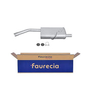 Hella End Silencer Rear fits Alfa Romeo 156 1997-2005 1.9 2.4
