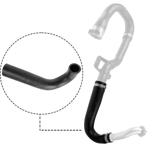Gates Intercooler Turbo Charge Air Hose 305mm fits Opel Corsa D 2006-2011 1.3