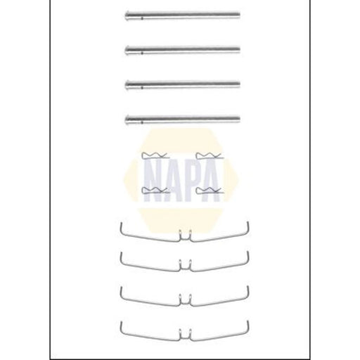 NAPA Brake Pad Accessory Fitting Kit Front fits Jaguar E-Type 1964-1975 4.2 5.3