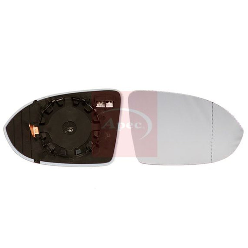 Apec Exterior Wing Mirror Glass Right fits VW Arteon 2017-2021 1.4 1.5 2.0