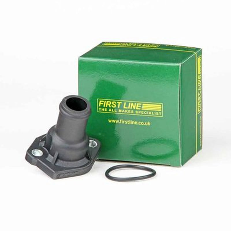 First Line Coolant Flange Housing Connector fits Audi 100 C3 1982-1990 1.8