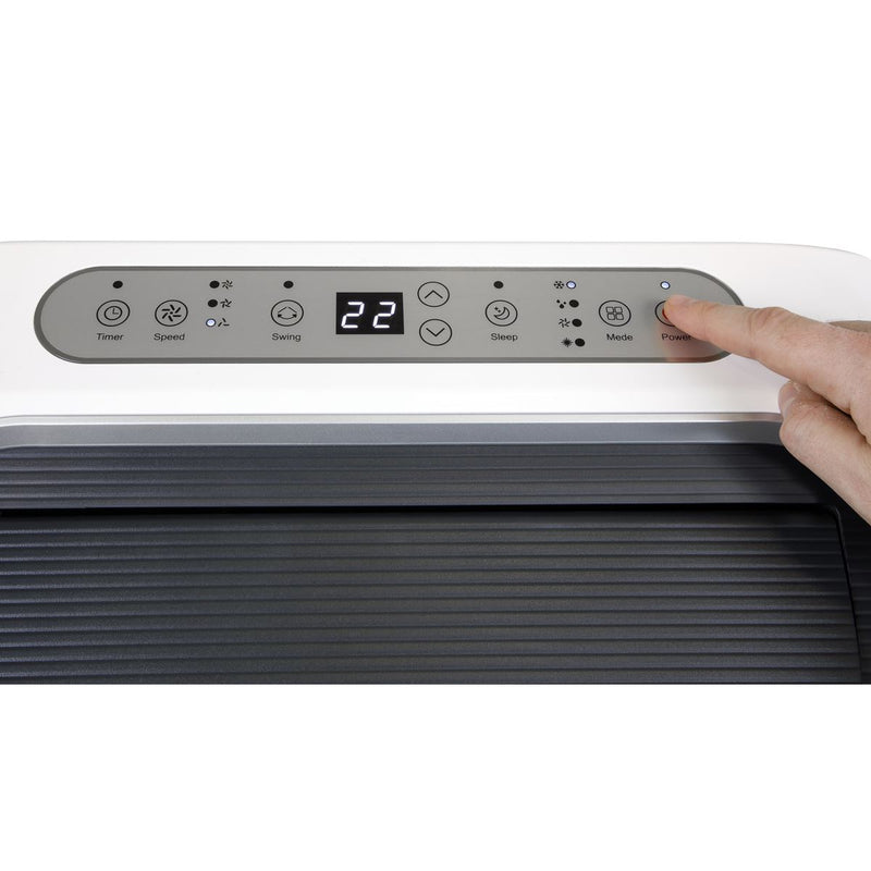 4-in-1 Portable Air Conditioning Unit with Window Sealing Kit 16,000Btu/hr Sealey - Dynamic Drive