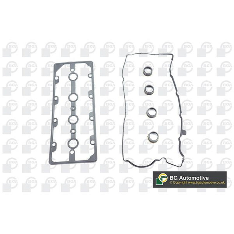 BGA Cylinder Head Cover Gasket Set ACM (Polyacrylate) fits Abarth 124 Spider