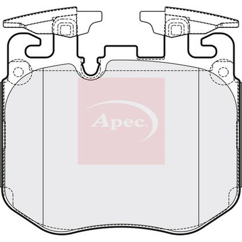 Apec Front Brake Pad Set fits BMW 4 Gran 2021 on