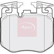 Apec Front Brake Pad Set PAD2161