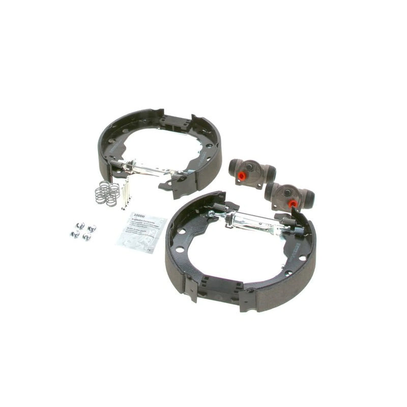 Bosch Brake Shoe Set Axle Kit fits Peugeot 406 1995-2004 1.6 1.8 1.9