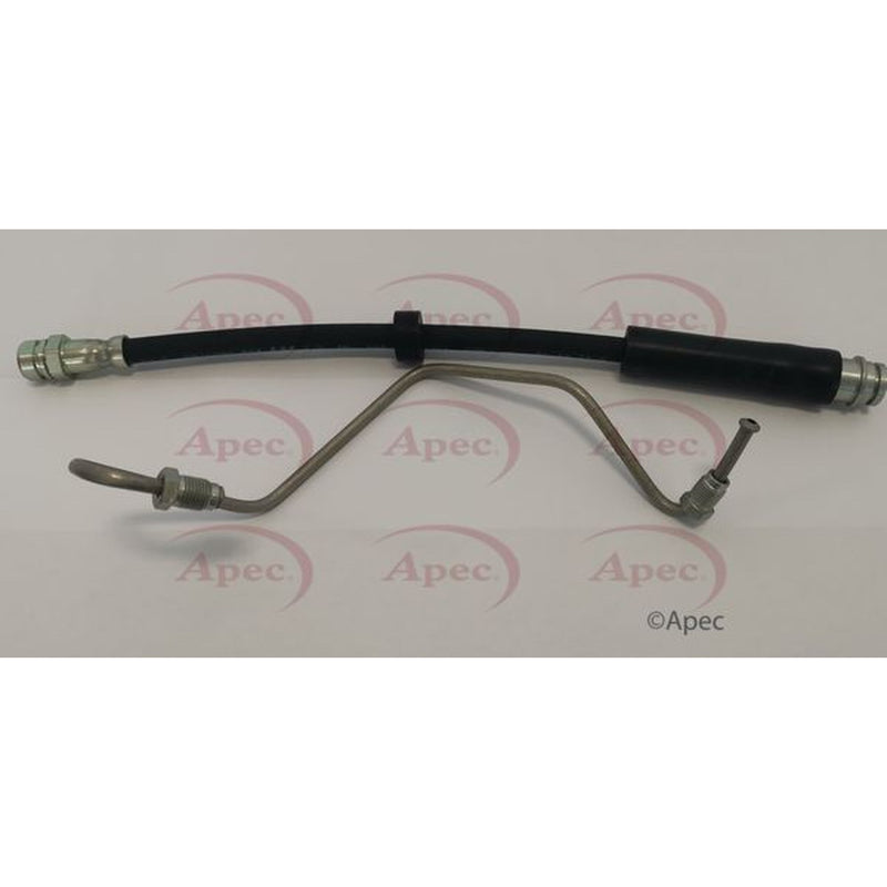 Apec Brake Hydraulic Hose Line Front Left fits Audi A4 Allroad B9 2016 on 2.0