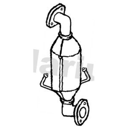 Klarius Catalyst Type Approved fits Hyundai I10 II 2013-2019 1.0