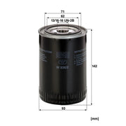 MANN-FILTER Ef 93mm W 936/2