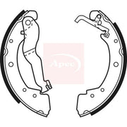 Apec Brake Shoe Set Axle Kit SHU526