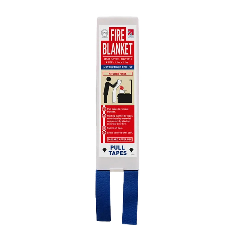 Unbranded Fire Blanket 1.1m x 1.1m Square Pack