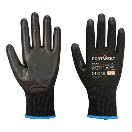 Portwest Lr15 Pu Touchscreen Glove Pk12 Medium AP33K8RM Portwest - Dynamic Drive