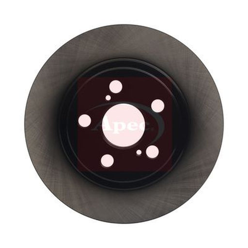 Apec 2 x Solid Brake Discs fits Toyota Urban Cruiser 2009-2016 1.33