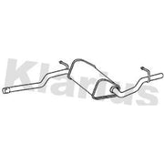 Klarius Box With Centre Pipe Centre fits Audi A4 B6 2000-2004 2.0