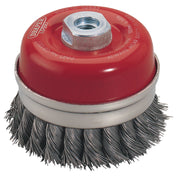 Draper Expert Twist Knot Wire Cup Brush, 100mm, M14 52633 Draper - Dynamic Drive