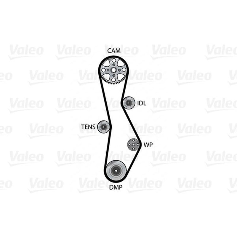 Valeo Timing Belt & Water Pump Kit 614590