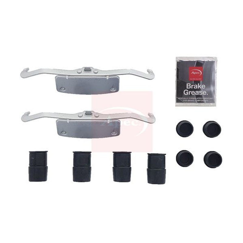 Apec Brake Pad Accessory Fitting Kit Front fits Jaguar Xf I 2009-2015 5.0
