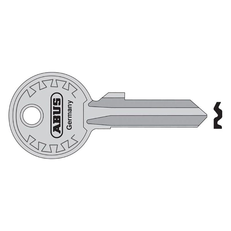 Abus Mechanical 24-26-28 Right Hand 4/5 Key Blank ABUS Mechanical - Dynamic Drive