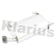 Klarius Box With Tail Pipe Rear fits Nissan Primera 1996-2002 1.6 1.8 2.0