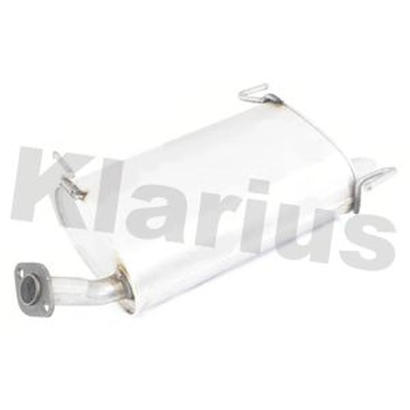 Klarius Box With Tail Pipe Rear fits Nissan Primera 1996-2002 1.6 1.8 2.0