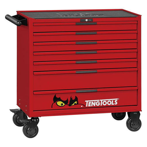 Teng Tools Roller Cabinet 37" PRO35™ 7 Drawer Red