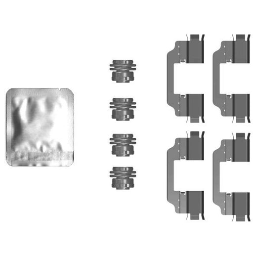 Mintex Brake Pad Accessory Fitting Kit Front fits Ford Ka+ III 2016-2020 1.2 1.5