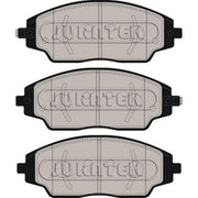 Juratek Front Brake Pad Set fits Chevrolet Aveo 2011-2015 1.2 1.3 1.4 1.6