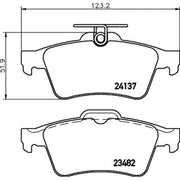 Mintex Front & Rear Brake Discs & Pads fits Renault Laguna 2008-2015 2.0