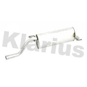 Klarius Box With Tail Pipe Rear fits Opel Corsa D 2009-2014 1.4