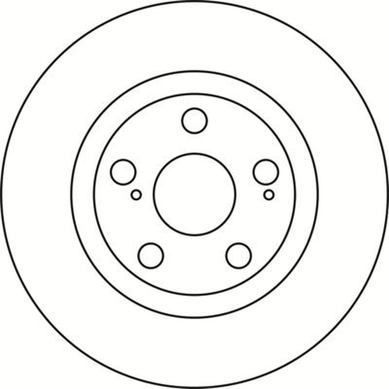 Abtex Front Brake Vented Discs & Pads fits Toyota MR2 III 1999-2007 1.8