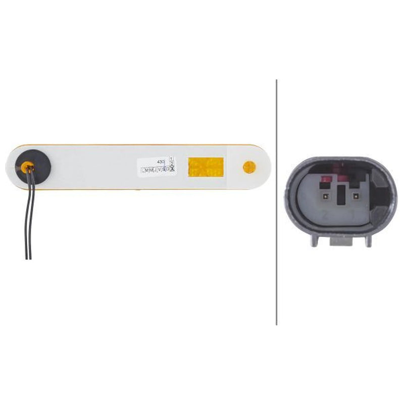 Hella Side Marker Light Wide High