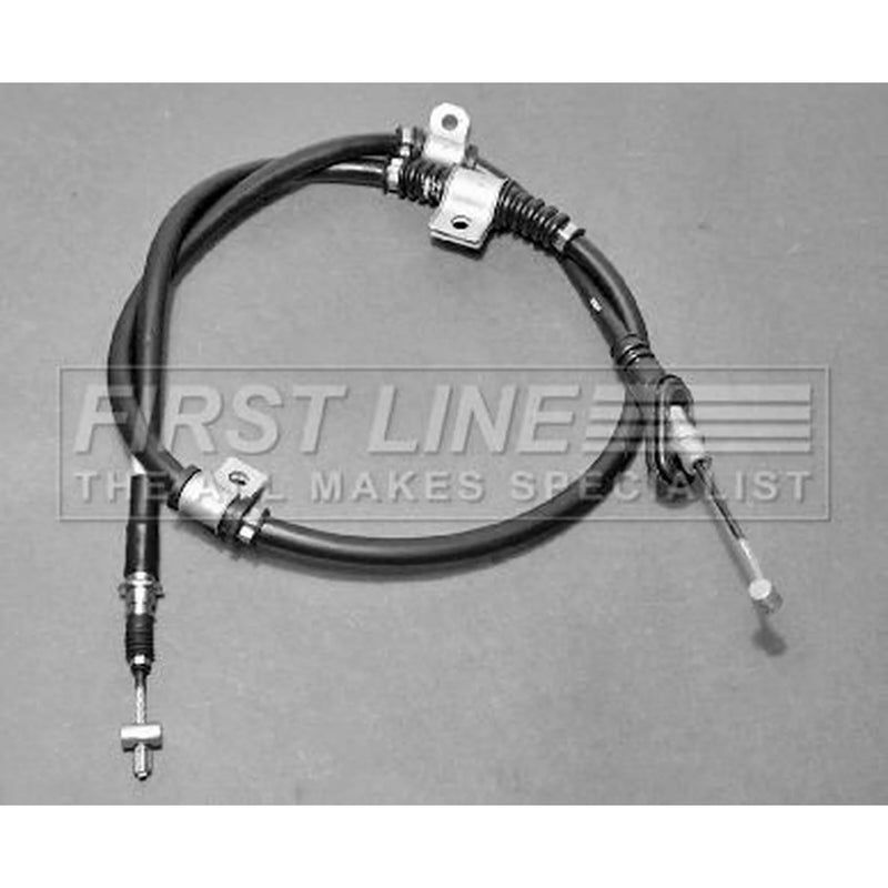 First Line Handbrake Cable Left Rear fits Hyundai Lantra 1995-2000