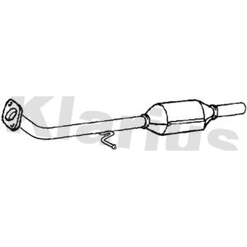 Klarius Catalyst Type Approved fits Mercedes-Benz Viano 2003 on