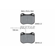 Textar Front Brake Pad Set 2045502