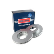 Borg & Beck Front & Rear Brake Discs & Pads fits Ford Ranger 2018-2019 2.0