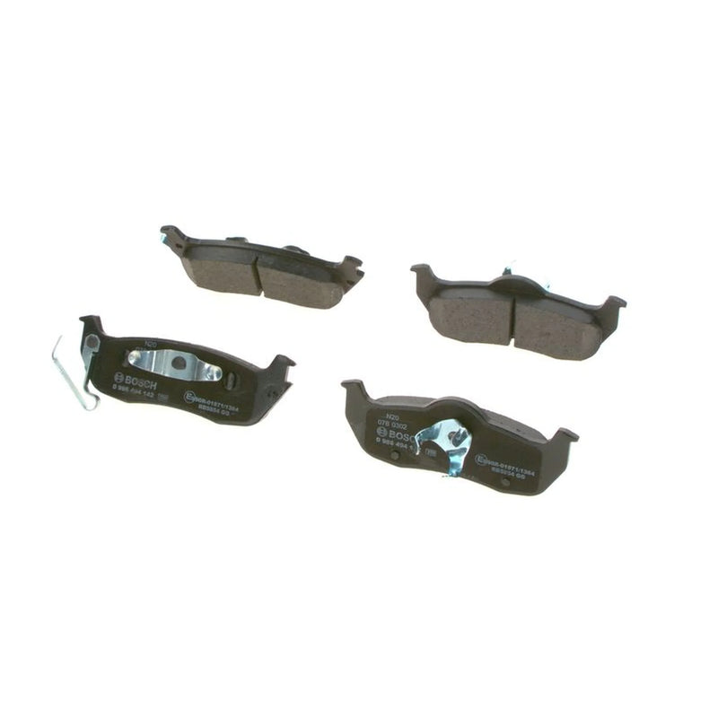 Bosch Front & Rear Pads fits Jeep Grand Cherokee III 2006-2010 6.1