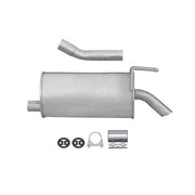 Hella End Silencer Rear fits Fiat Multipla 1999-2010 1.9
