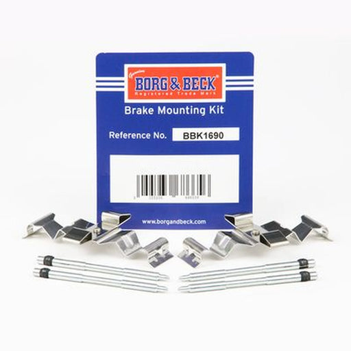 Borg & Beck Brake Pad Accessory Fitting Kit Front BBK1690