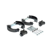 Bosch Brake Shoe Set Axle Kit fits Citroën Ax 1986-1998 1.3 1.4