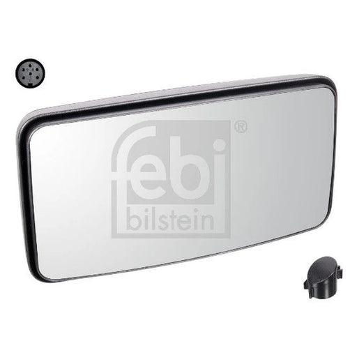 Febi Driver Cab Exterior Mirror Wide 120mm Thick 103900