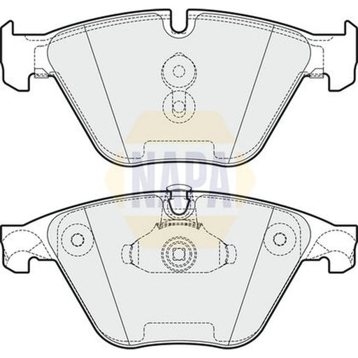 NAPA Front Brake Pad Set NBP1157