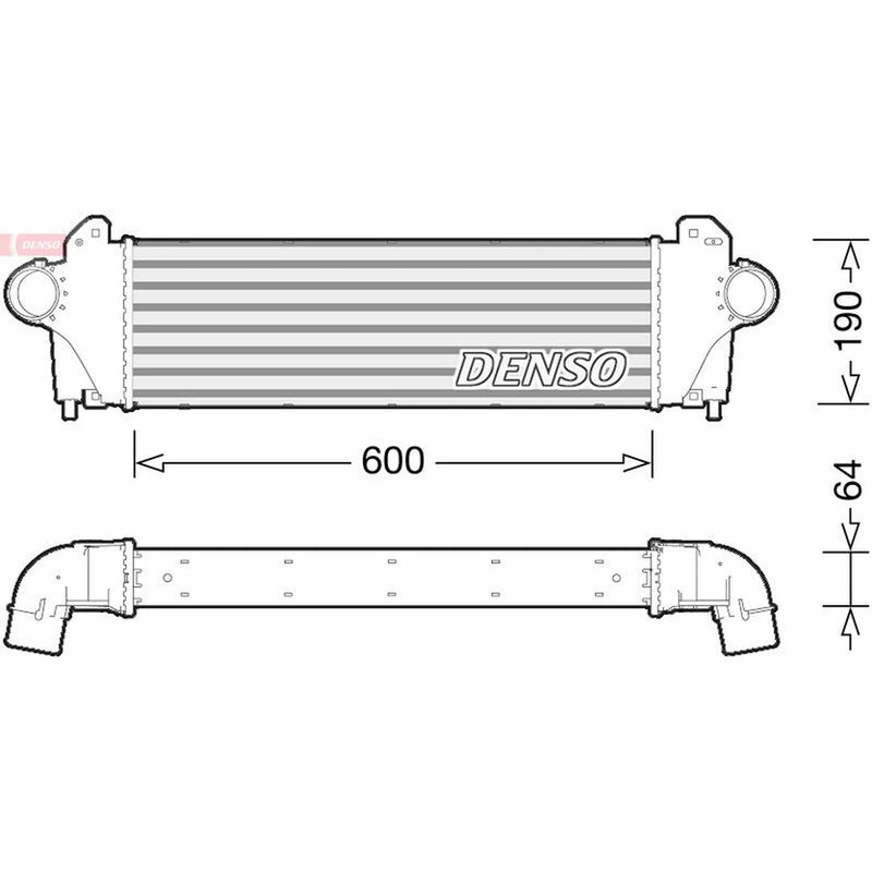 Denso Intercooler (Charge Air Cooler) fits Iveco Daily V Platform 2011-2014