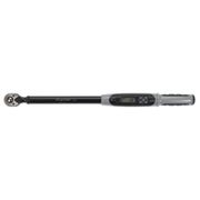 Sealey Angle Torque Wrench Digital 1/2"Sq Drive 20-200Nm(14.7-147.5lb.ft) Black Sealey - Dynamic Drive