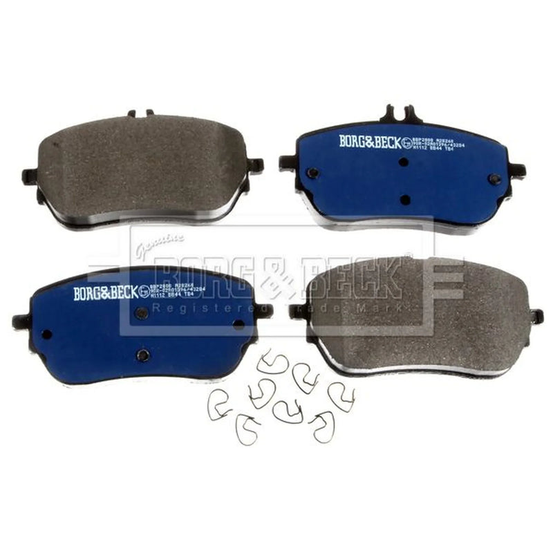 Borg & Beck 4 x Front Brake Pad Set BBP2808
