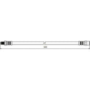 NAPA Brake Hydraulic Hose Line Rear NBH1157