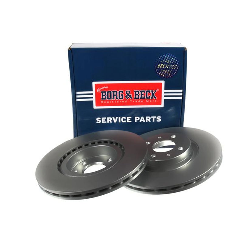Borg & Beck Front & Rear Brake Discs & Pads fits Lancia Delta 1996-1999 2.0