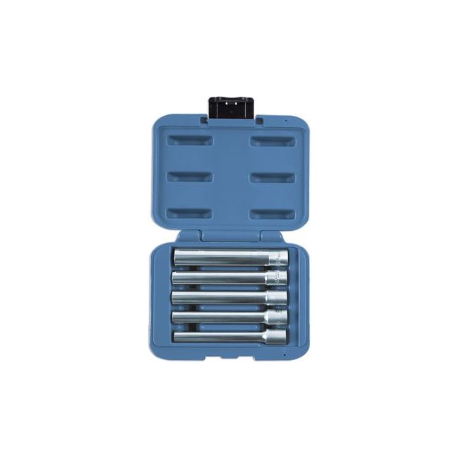 Laser Extra Deep Socket Set 3/8"D 5pc 7032 Laser - Dynamic Drive