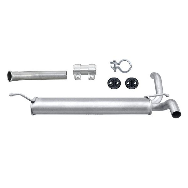 Hella End Silencer Rear fits Citroën C1 2005-2014 1.0