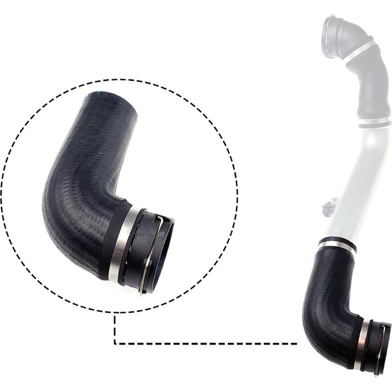 Gates Intercooler Turbo Charge Air Hose 217mm fits BMW 5 2007-2010