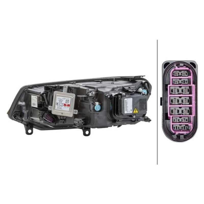 Hella Headlight Headlamp D3S (Gas Discharge Lamp) Right fits VW Touareg